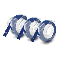 DYMO 3D lentes mehāniskajiem uzlīmju printeriem 9 mm x 3 m (3 gab.) / zilas (S0847740)