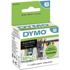 DYMO etiķetes 13 x 25 mm / (11353 / S0722530) — S0722530