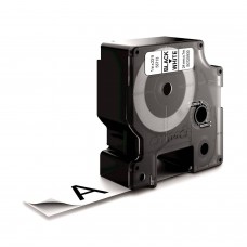 DYMO D1 lente 24mm x 7m / balta uz melna (S0720930) - 5 gab.