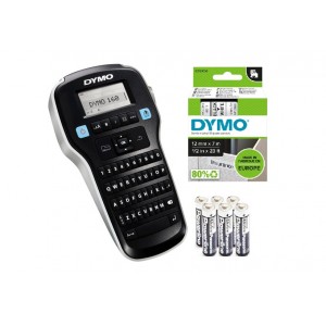 DYMO LabelManager 160 Etiķešu Printeris (S0946340) + D1 12mm x 3m lente