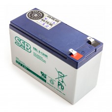 Akumulators AGM SSB SBL9-12HR 12V9Ah Spēcīgs ir paredzēta UPS APC, EVER FIDELTRONIC EATON POWERWARE