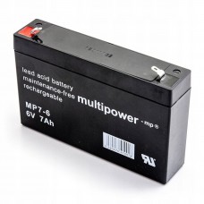 Akumulators Multipower MP7-6 6V 7Ah AGM bez apkopes