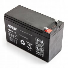 Akumulators NERBO NBC 9-12 ir paredzēta UPS APC, Ever, Fideltronik, Eaton Powerware