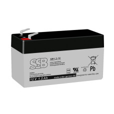 Akumulators SBB SB 1,2-12 12V 1,2Ah Vds AGM bez apkopes