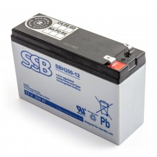 Akumulators SSB SBH200-12 12V 5Ah AGM bez apkopes