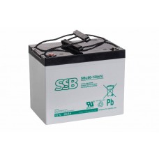 SSB SBL 60-12i(sh) 12V 60Ah AGM neuzturīgs akumulators bufera darbībai
