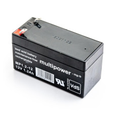 Akumulators MP1.2-12 elektrokardiogrāfam ASPEL AsCard Mr. Silver / AsCard A4