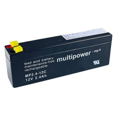 Akumulators Multipower MP2.4-12C 12V 2.4Ah AGM bez apkopes cikliskai darbībai
