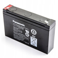 Panasonic LC-R067R2P 6V 7Ah AGM akumulators bez apkopes