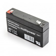 Kases aparāta baterija/akumulators Multipower MP1.2-6 Vds