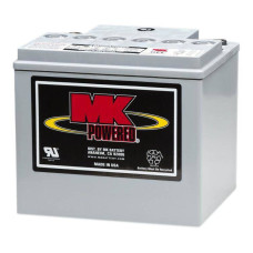 MK Battery 12V 40Ah gēla akumulators Invacare, Levo, Meyra, Moblilis, Pride, Quickie, Shoprider, Sterling ratiņkrēslam.