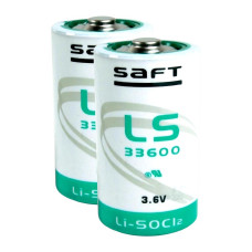 2 x Akumulators litija SAFT LS33600 LiSOCl2 3,6V 17000mAh SL-780, SL-2780, TL-5930, ER34615S, XL-205L, SB-D02