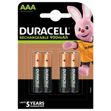 Uzlādējamas Baterijas Duracell R3 AAA HR603 MICRO 900mAh NiMH 4B
