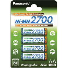 Akumulators Panasonic R6 AA 2700mAh BK-3HGAE, HR6, MIGNON, MN1500