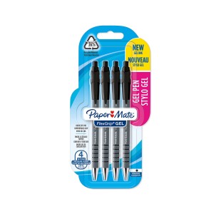 Lodīšu pildspalva Paper Mate Flexgrip Gel 0,7 mm melna - 2108209