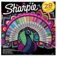 Marķieru komplekts Sharpie Fine Peacock 28 gab. – 2058158