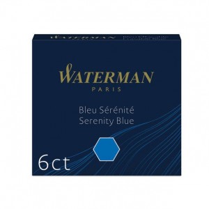 Tintes kapsulas Waterman International Zilais - S0110950