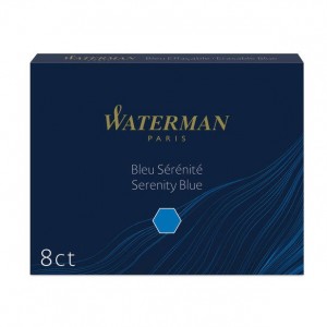 Tintes kapsulas Waterman Standard Zilais - S0110860