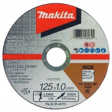 Griešanas disks īpaši smalks 125x1x22mm Inox Makita E-03040