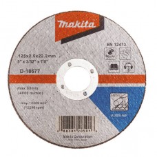 Metāla griešanas disks (plakans) 125x2,5mm A30S Makita D-18677