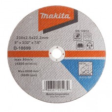 Metāla griešanas disks (plakans) 230x2,5mm A30S Makita D-18699