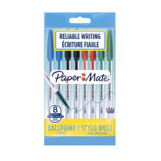 Lodīšu pildspalva Paper Mate 045 1,0 mm mix opk 8 gab.