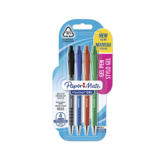 Lodīšu pildspalva Paper Mate Flexgrip Gel 0,7 mm Mix