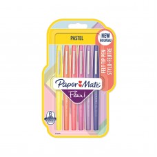 Pildspalvas komplekts PaperMate Flair Pastel 6 (0,7 mm) - 2137276