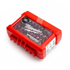 Uzgaļu komplekts 32 gab. Shockwave Compact Cassette Milwaukee 4932464240