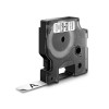 DYMO D1 lente 12mm x 7m / melns uz balta (45013 / S0720530) – 10 gab.