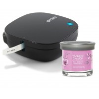 DYMO LetraTag 200B etiķešu printeris Bluetooth (2172855) + Yankee Candle Wild Orchid svece