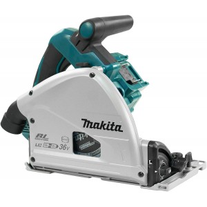 Makita DSP600ZJ akumulatora rokas ripzāģis - iegremdējamais ripzāģis 2 x 18V 165mm MAKPAC korpusā