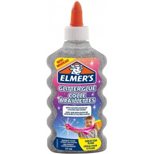 Elmer's Glitter līme sudraba krāsā - 2077255