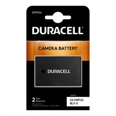 Duracell DR9964 7,4 V 1100 mAh litija jonu akumulators — Olympus BLS-5, BLS-50, OM-D, PEN, Stylus