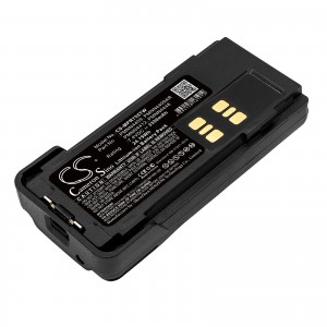 Akumulatorss MOTOROLA PMNN4491, PMNN4406BR 7,4V3350mAh Li-Ion ir paredzēta DP4000, DP4400, DP4600, DP4800, MOTOTRBO DP2600E