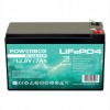 LifePO4 Powerbox 7-12,8 akumulators, 12,8 V, 7 Ah, paredzēts UPS, kempinga autobusiem, jahtām, laivām, motorolleriem un kvadracikliem