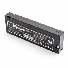 Multipower MP1222A 12V 2.0Ah  akumulators priekš VW-VBM7E, VW-VBM10E, LC-SA123R3BG, VW-VB30, PV-BP88A, FORBATT FB1233