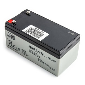 MW Power MWS 3.4-12 12V 3,4Ah AGM neuzturīgs akumulators