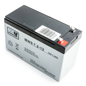 Akumulators MW Power MWS 7.2-12 12V7.2Ah Alarm UPS Rotaļlietas Kases aparāts