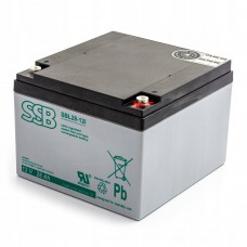 SSB SBL 28-12i 12V 28Ah AGM neuzturīgs akumulators bufera darbībai SSB SBL 28-12i 12V 28Ah AGM neuzturīgs akumulators bufera darbībai