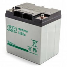 SSB SBL 28-12i(sh) 12V 28Ah AGM neuzturīgs akumulators bufera darbībai SSB SBL 28-12i(sh) 12V 28Ah AGM neuzturīgs akumulators bufera darbībai