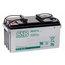 SSB SBL 65-12i 12V 65Ah AGM buferakumulators bez apkopes