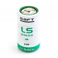 SAFT LS33600 Li-SOCl2 3.6V 17000mAh litija akumulators SL-780, SL-2780, TL-5930, ER34615S, XL-205L, SB-D02