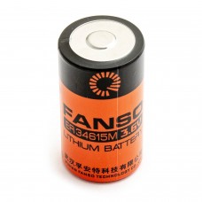 FANSO ER34615M 3,6 V 13000 mAh litija akumulators - LiSOCL2, D, LSH20, SB-D02/TC, SL-780/S, TL-4930, TL-5930