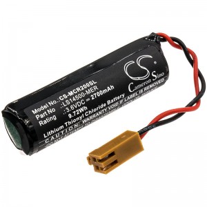 Akumulators litija ir paredzēta Mitsubishi CR1 CR2 CR3 M500 M600 3,6V 2700mAh LS14500-MER ER6V-C4 K07RBK215701 BKO-NC2157H01