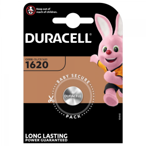 Litija akumulators Duracell DL1620 3V - CR1620, BR1620, ECR1620