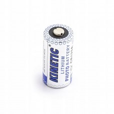 Kinetic CR123A 3V 1550mAh litija akumulators