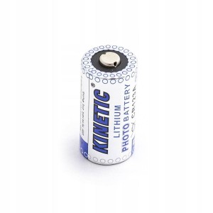 Kinetic CR123A 3V 1550mAh litija akumulators