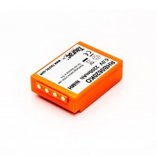 Rezerves baterija HBC Radiomatic Fub05AA Fub5AA 6V2200mAh NiMH - BA205000, BA205030, BA225000, BA225030, BA225031