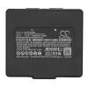 Akumulators Hetronic Mini 68300600, 68300900, 68300940, 68300990, HE900 3,6V 2000mAh priekš Harris, Abitron Mini, Potain, KOMATSU